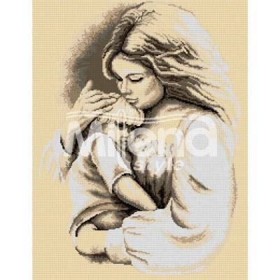 Milena Style Майчино щастие - гоблен със схема конци Ariadna 1: 1