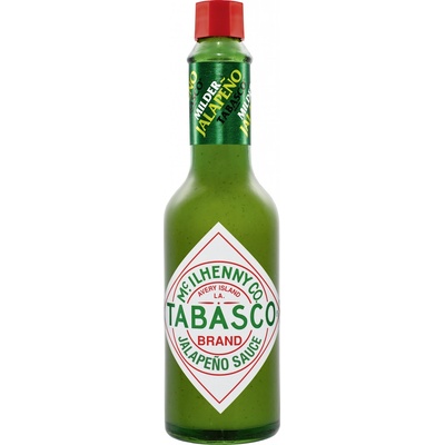 Tabasco, zelená mírně pálivá omáčka, jalapeno, McIlhenny, 60 ml