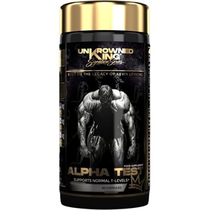UnKrowned King by Kevin Levrone Alpha Test | with Maca, Tribulus & Ashwagandha KSM-66 [90 капсули]
