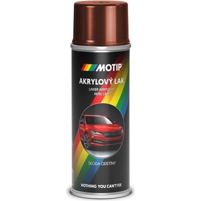 MOTIP Škoda červená metalíza 200ml