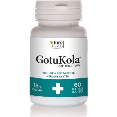 Theo Herbs Gotu kola 60 kapslí