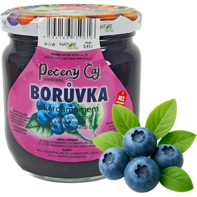 NATURE NoTea Pečený čaj Borůvka s kardamonem 430 ml