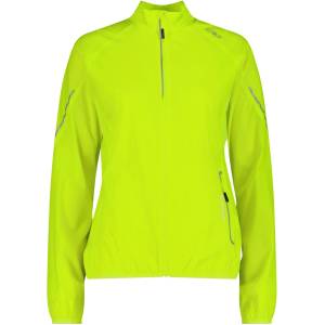 CMP Дамско ветрозащитно яке за колоездене CMP Women's Jacket Reflective Cycling jacket - Yellow Fluo - размер 36 (EU) (151-0843-0412)