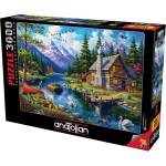 Anatolian Пъзел Anatolian - Край реката, 3000 части (P4937)