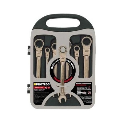 Proteco sada klíčů ráčnových kloub 8-19mm 42.18-343-772