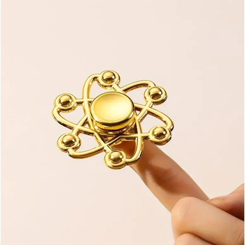 Kovový Fidget Spinner Nuclear zlatý