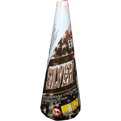 Silver mini malá stříbrná fontána