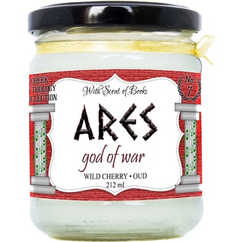 Image 1 of With Scent of Books Ароматна свещ - Арес, 212 ml