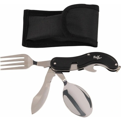 Fox Outdoor Pocket Knife Cutlery Set 4 in 1