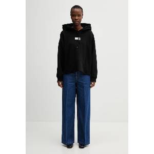MM6 Maison Margiela суичър с качулка дамски от памук (S52GU0235.M25025.900)