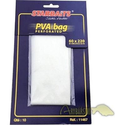 STARBAITS PVA Sáček PVA Bag Perforated 10 ks - 220 x 60 mm