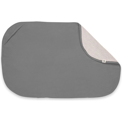 Hauck Подложка за повиване и хавлия 2 в 1 Hauck - Changing Mat Liner, Dark Grey (711347)