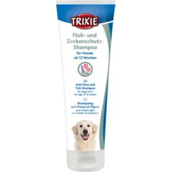 TRIXIE Flea and Tick Shampoo - Шампоан за кучета против бълхи и кърлежи, 250 мл