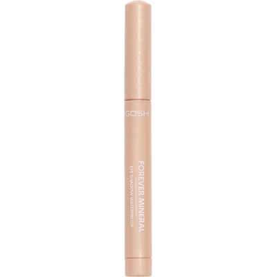 Gosh Forever Mineral Shimmer třpytivé oční stíny v tužce 002 Shimmer Beige 1,4 g