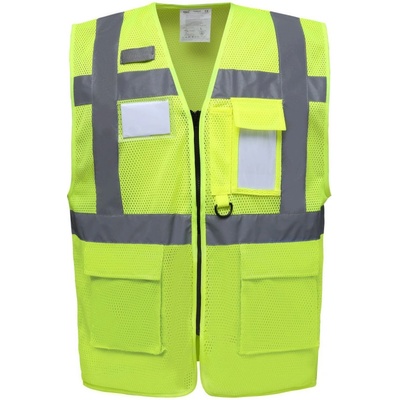 Yoko vesta HVW820 Hi Vis síťovaná výstražná žltá fluorescent