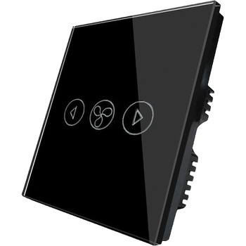 ELMARK Wi-fi smart touch eu КЛЮЧ ЗА ВЕНТИЛАТОР ЧЕРЕН (195010/bl)