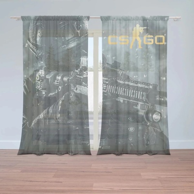 Sablio Záclony CS:GO Vojak 1: 2ks 150x250cm