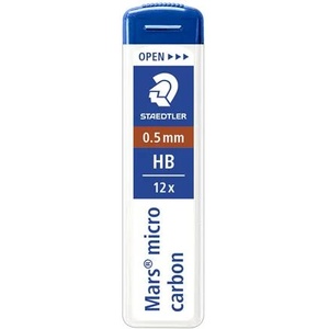 STAEDTLER Графитно олово, HB, 0, 5 mm, STAEDTLER "Mars Micro Carbon 250" 250 05-HB (250 05-HB)