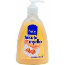 Sirios tekuté mydlo mlieko a med 500 ml