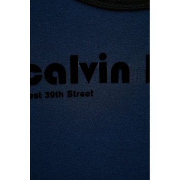 Calvin Klein Рокля Calvin Klein Jeans в тъмносиньо къса с кройка по тялото LV047C259G (LV047C259G)