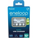 Klasické nabíjačky Panasonic ENELOOP EKO BQ-CC61 USB + 4x AA 2000mAh