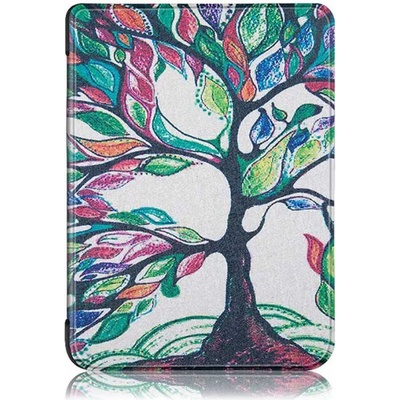 Garv Калъф Garv - Slim, за Kindle Paperwhite 2021, 2022, Colorful Tree (KP5SLCT)