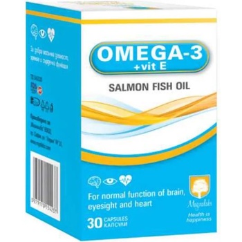 Magnalabs Omega-3 + vit E, 30 капсули, Magnalabs