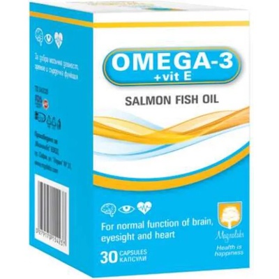 Magnalabs Omega-3 + vit E, 30 капсули, Magnalabs