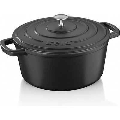 Kela 26 см чугунена тенджера с капак KELA от серия Calido