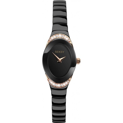 Sekonda Дамски аналогов часовник Seksy Swarovski Crystals Elegance - S-2298.00 (S-2298.00)