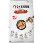 ONTARIO Cat Sterilised 7+ 6, 5 кг