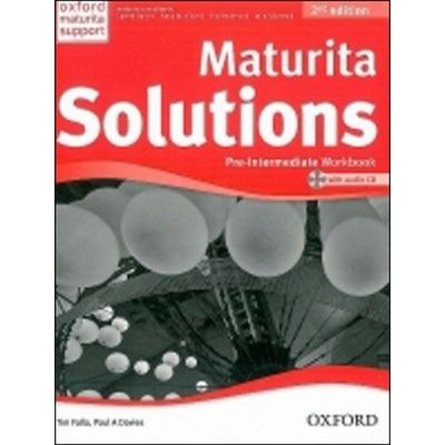 Maturita Solutions Pre Intermediate 2nd Ed. Workbook with Audio CD PACK