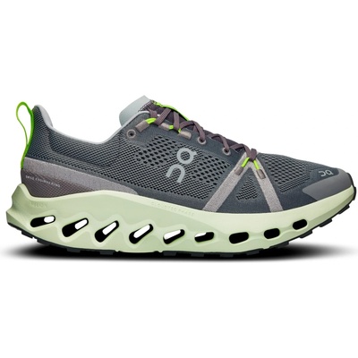 On Мъжки маратонки On Cloudsurfer Trail Trail running shoes - Iron / Lima - размер 42, 5 (EU) (023-1688-0615)