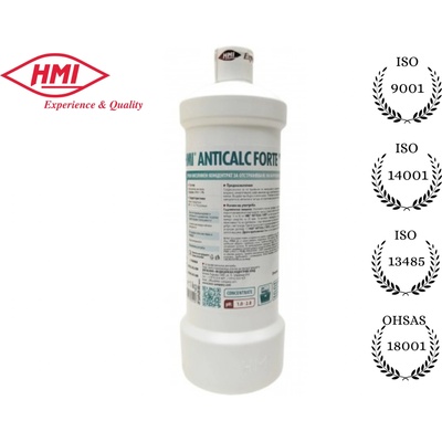 Hmi - България HMI® Anticalc Forte 1 кг. Киселинен концентрат за профилактика и отстраняване на варовикови отлагания, котлен камък (100089-955)