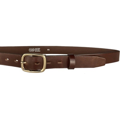 Penny Belts dámský kožený opasek 30-306-506 hnědý