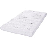 Lorelli Детски матрак Lorelli - Holiday, 60 х 120 х 10 cm, бежов с коте и жирафче (1016001) - ozone