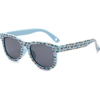 Techsuit Детски слънчеви очила Techsuit Kids Polarized Sunglasses (5218) - поляризирани, TPEE рамка - Син