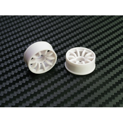 PN Racing Mini-Z 2WD Machine Cut 10 Spoke Front Wheel F1 Yellow