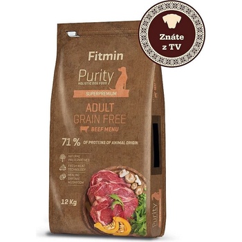 Fitmin Purity GF Adult Beef 12 kg