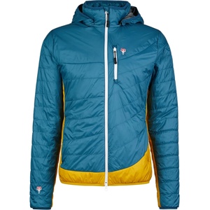 Grüezi Bag Мъжко вълнено яке Grüezi Bag Refreshful Silkwool Jacket Insulation jacket - Saphir Blue / Pineapple - размер XXL (005-5126-0315)