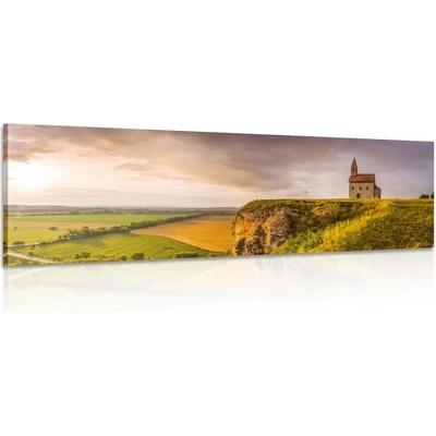 Obraz starý kostel v Nitře - 135x45