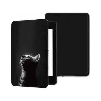 Stradour Smart Case Graphic Case for Kindle Paperwhite 1/ 2/ 3 (Moon Cat)
