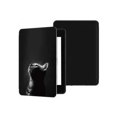 Stradour Smart Case Graphic Case for Kindle Paperwhite 1/ 2/ 3 (Moon Cat)