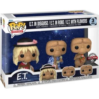 Image 1 of Funko Set 3 Pop Movies E. t