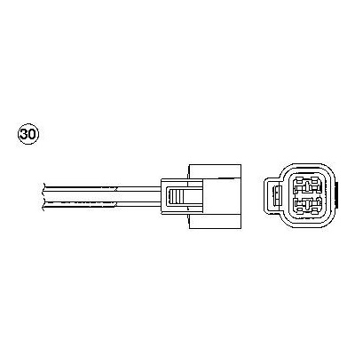 Lambda sonda NGK OZA502-E36