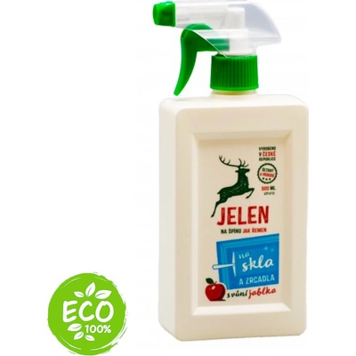 Jelen na skla a zrcadla jablko 500 ml – Zboží Dáma