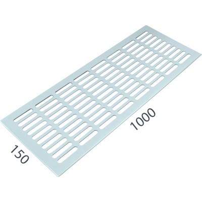 MP KOVANIA s.r.o. SRL ALFA 150 x 1000 mm BIL biela lesklá (RAL 9010) 150 mm 1000 mm
