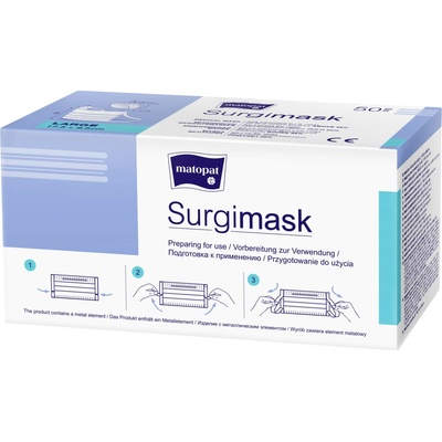 Matopat Chirurgická ústna maska Surgimask typ II 50 ks
