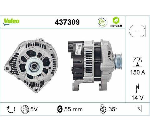 Generátor VALEO 437309