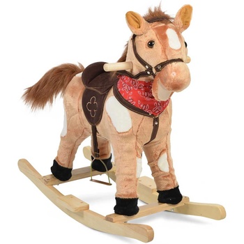 MONI Люлка плюшена кон Thunder